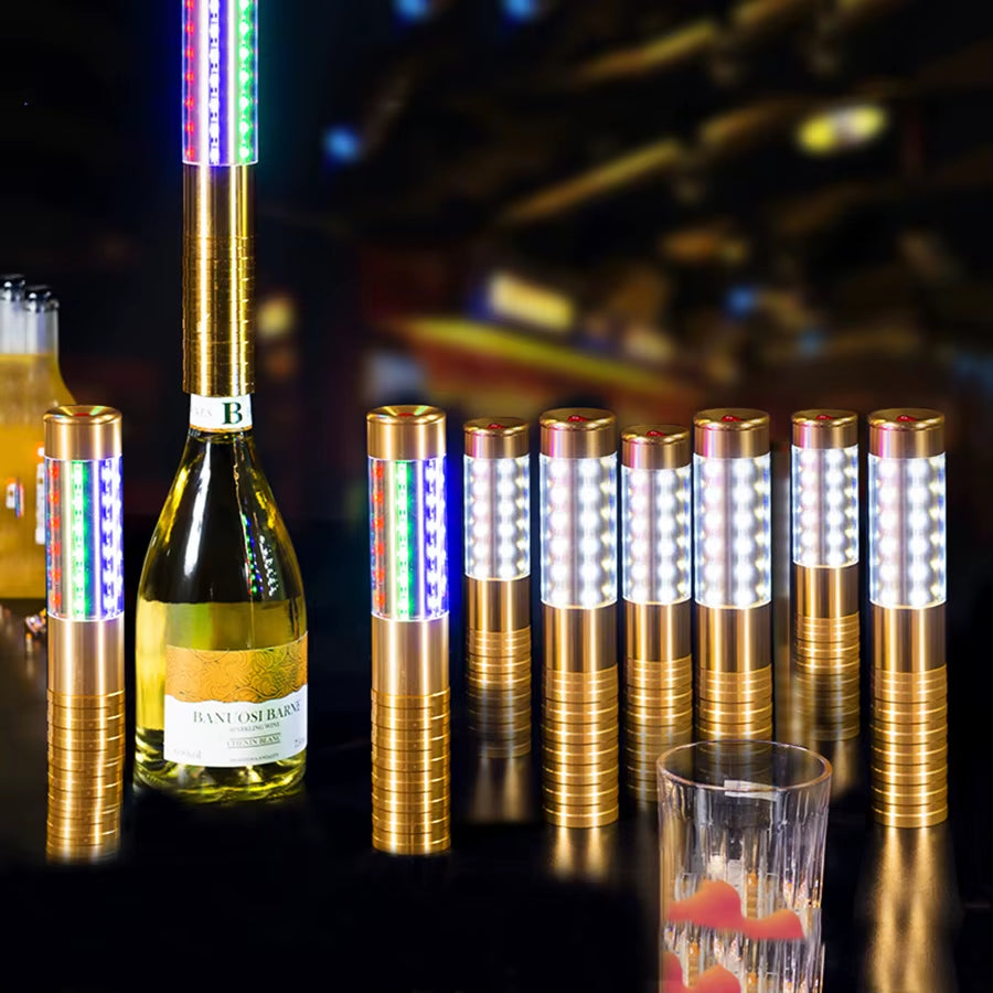 Illuminate Your Celebrations with the LED Strobe Baton Champagne Bottle Service Light - Perfect for Nightclubs and Parties!