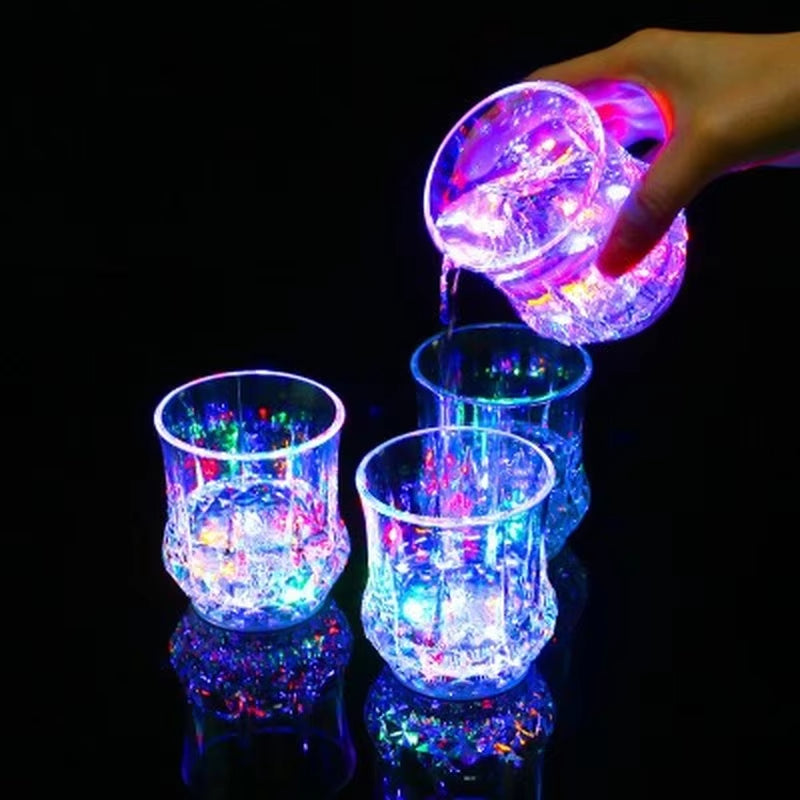 10Pcs Flash Cup Automatic Activation LED