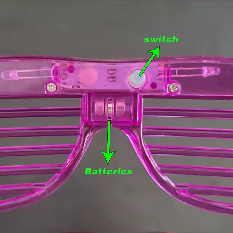 Illuminate Your Celebration with 5-50 PCS LED Glow Glasses - 3 Modes for Unforgettable Parties!