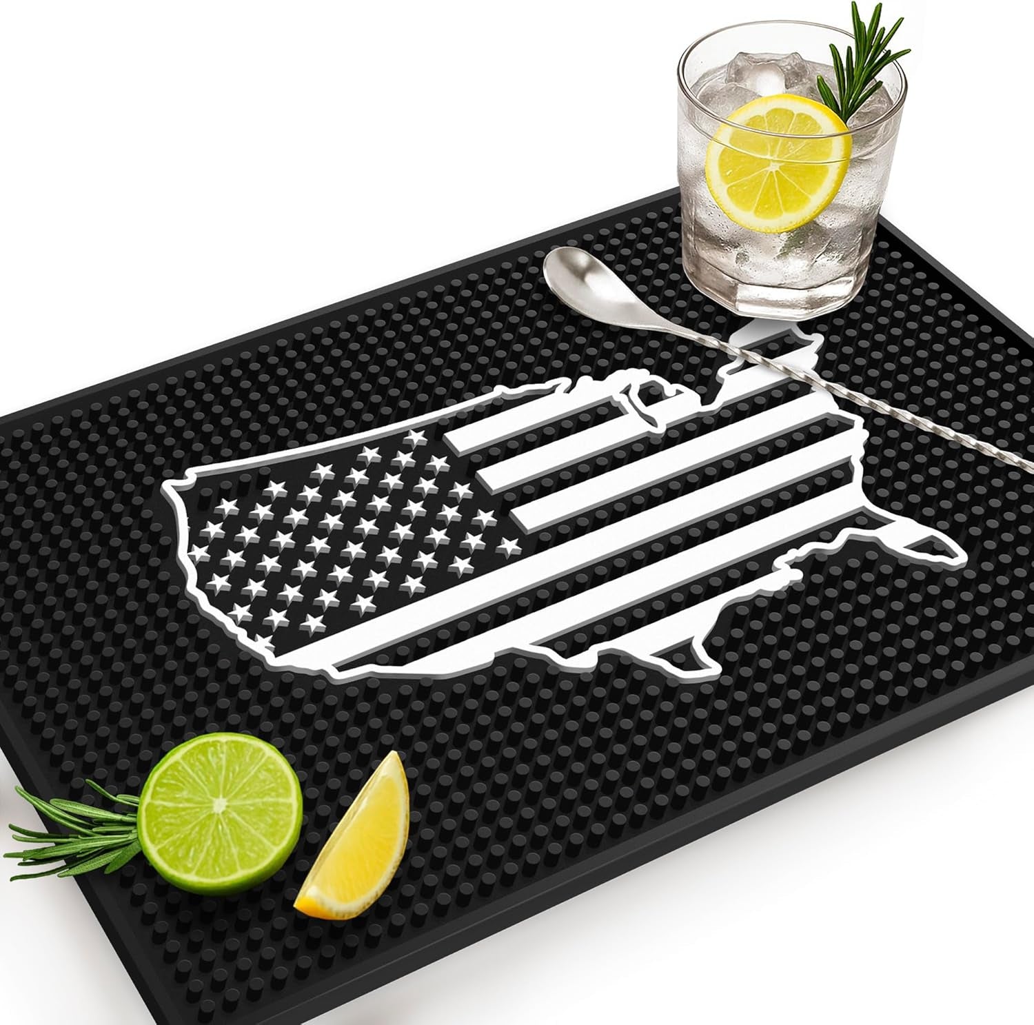 American Flag Bar Mats for Countertop