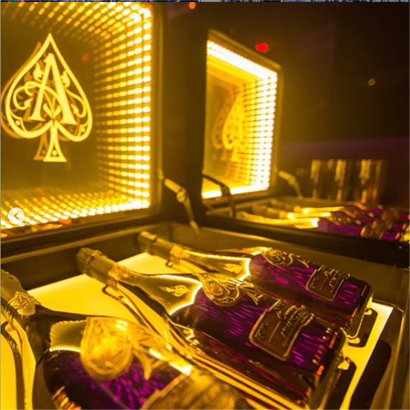 Elevate Your Celebrations with the Custom Remote Control LED Champagne Box - Perfect for Parties and Events!