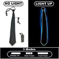 Illuminate Your Style with Our LED Light-Up Neckties - Perfect for Parties, Festivals, and Special Occasions!