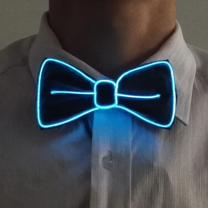 Illuminate Your Style with Our LED Light-Up Neckties - Perfect for Parties, Festivals, and Special Occasions!
