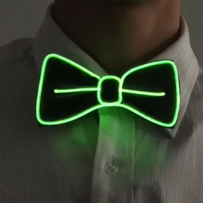 Illuminate Your Style with Our LED Light-Up Neckties - Perfect for Parties, Festivals, and Special Occasions!