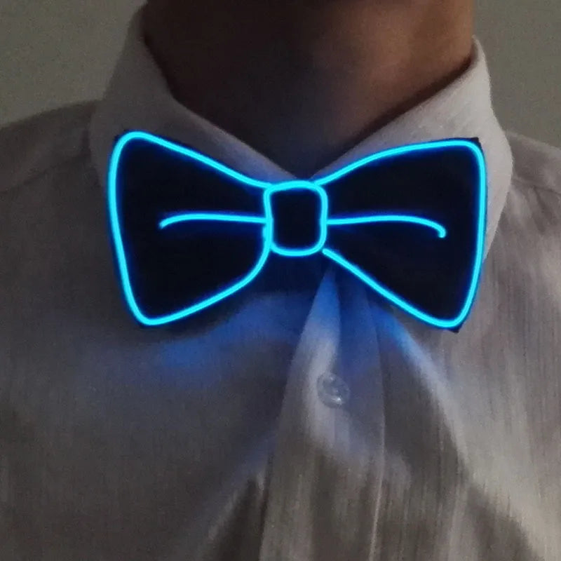 Illuminate Your Style with Our LED Light-Up Neckties - Perfect for Parties, Festivals, and Special Occasions!