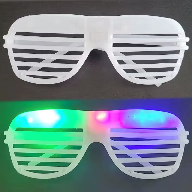 Illuminate Your Celebration with 5-50 PCS LED Glow Glasses - 3 Modes for Unforgettable Parties!