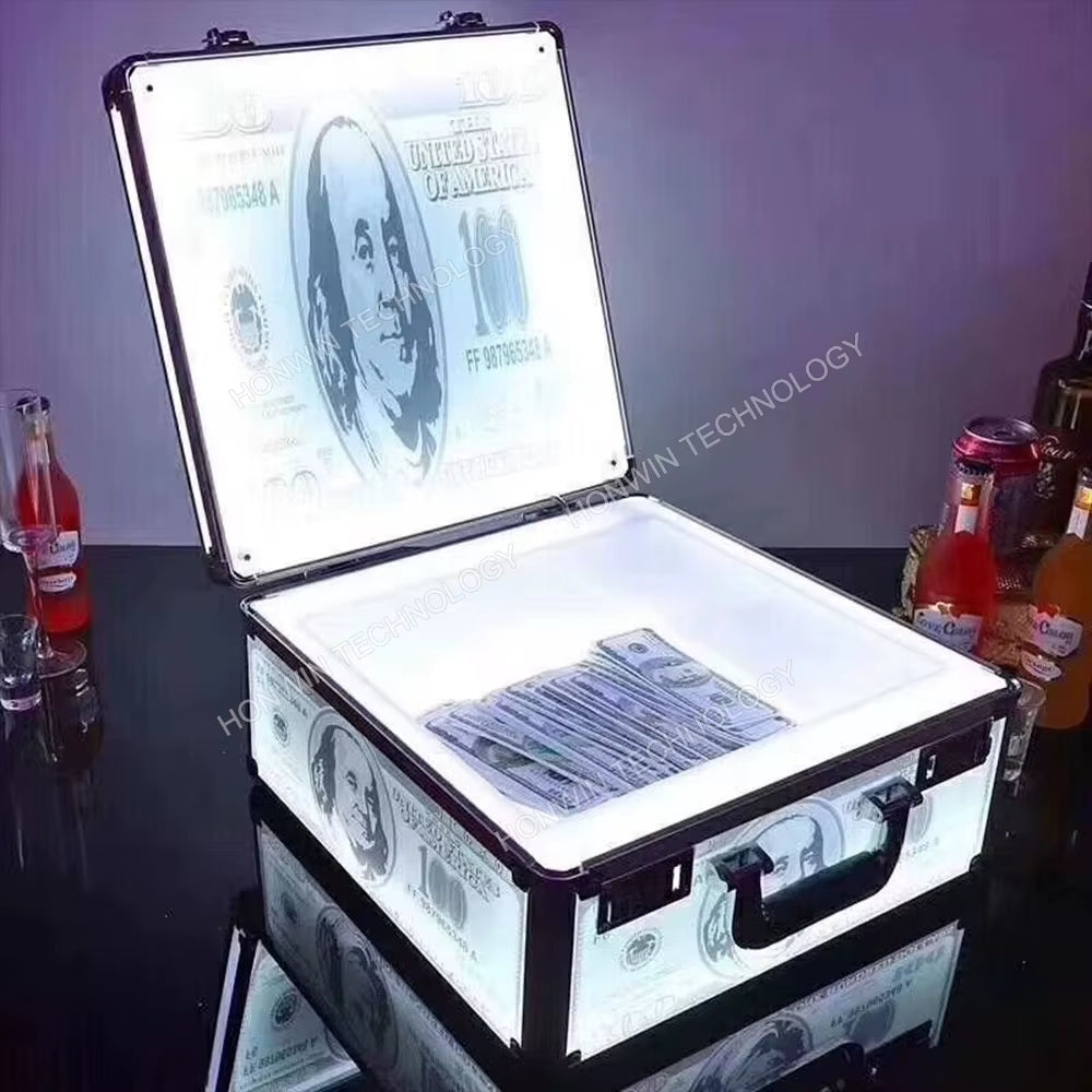Elevate Your Celebrations with the Custom Remote Control LED Champagne Box - Perfect for Parties and Events!