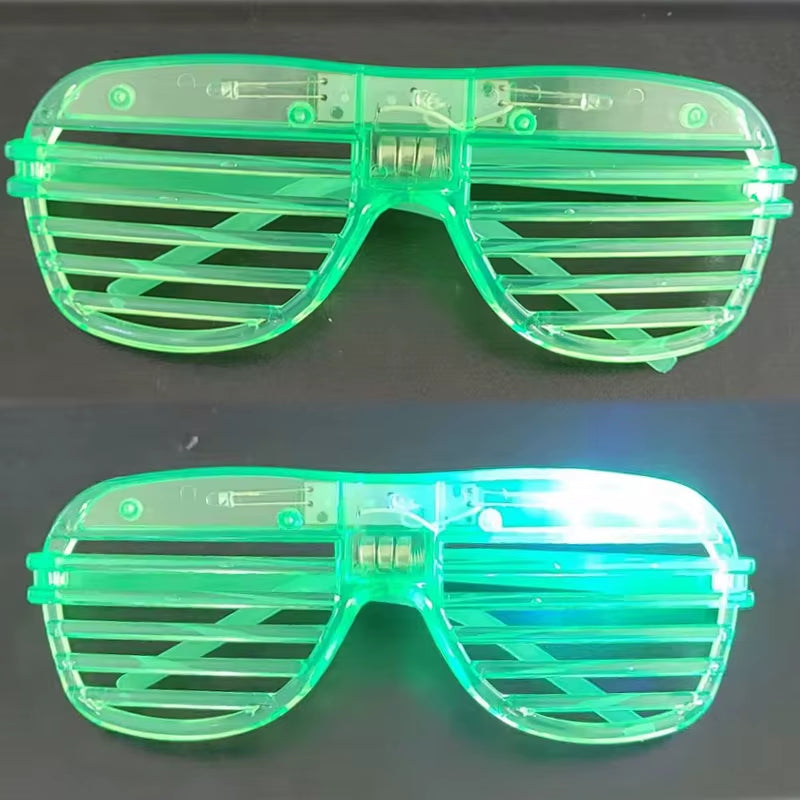 Illuminate Your Celebration with 5-50 PCS LED Glow Glasses - 3 Modes for Unforgettable Parties!