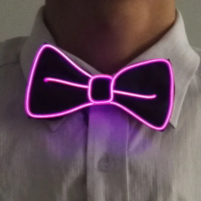 Illuminate Your Style with Our LED Light-Up Neckties - Perfect for Parties, Festivals, and Special Occasions!