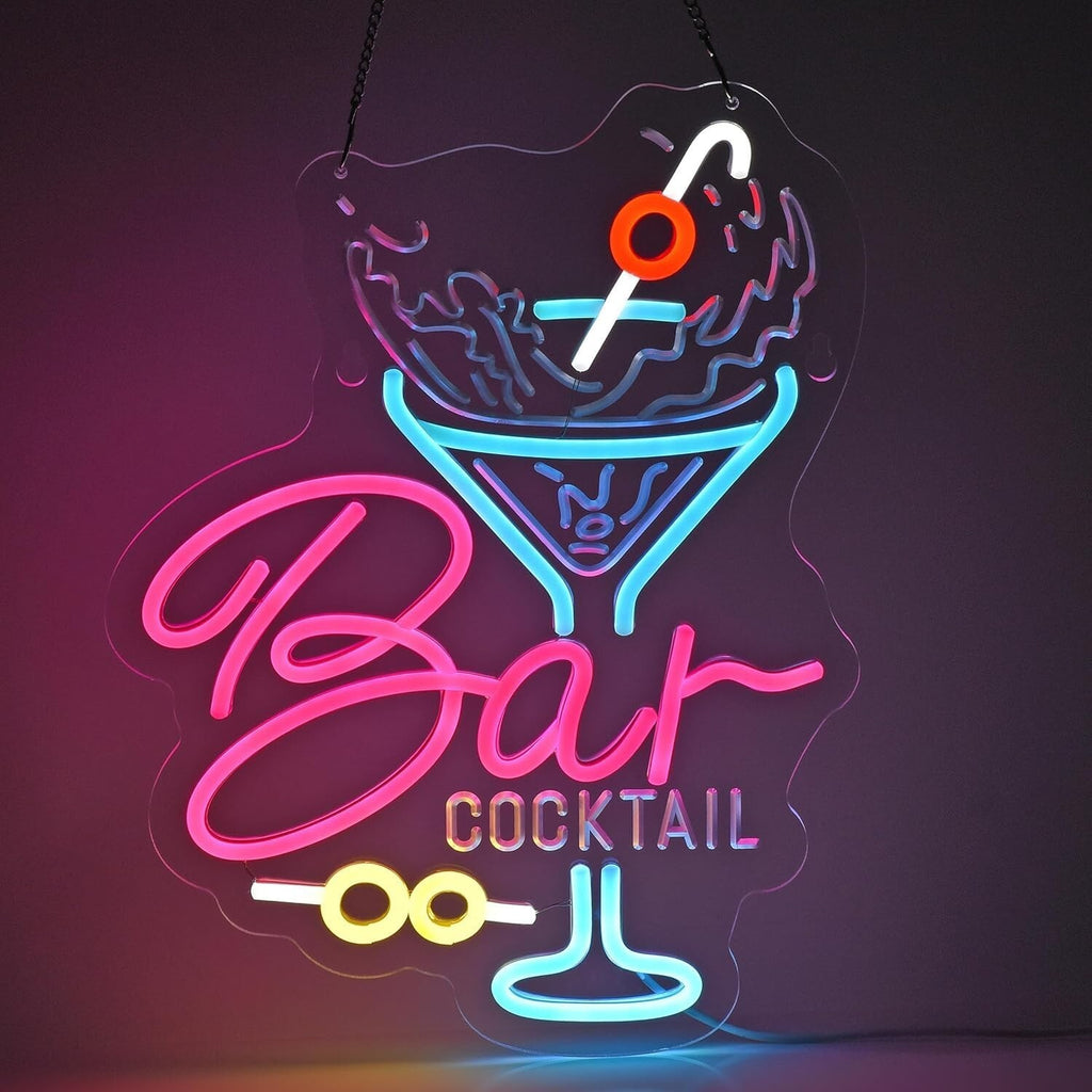 Cocktail Bar Neon Sign LED