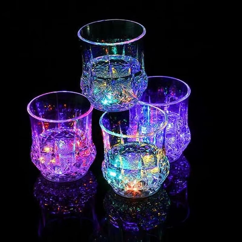 10Pcs Flash Cup Automatic Activation LED