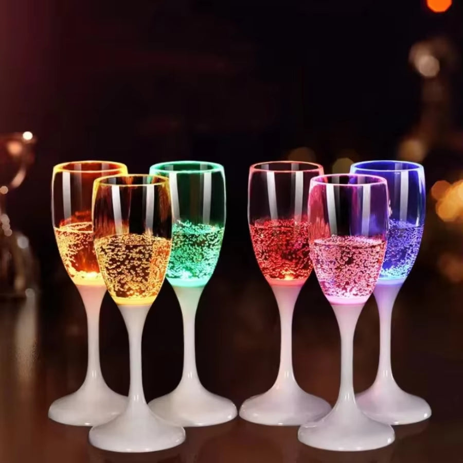 Illuminate Your Celebrations with 120Ml Multi-Color LED Flashing Cups - Perfect for Parties, Christmas, and More!