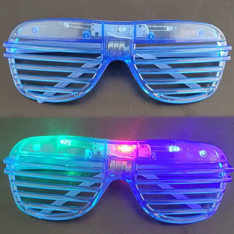 Illuminate Your Celebration with 5-50 PCS LED Glow Glasses - 3 Modes for Unforgettable Parties!