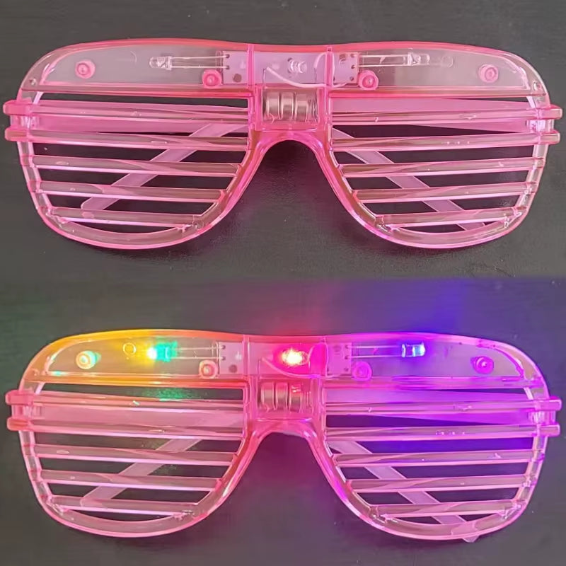 Illuminate Your Celebration with 5-50 PCS LED Glow Glasses - 3 Modes for Unforgettable Parties!
