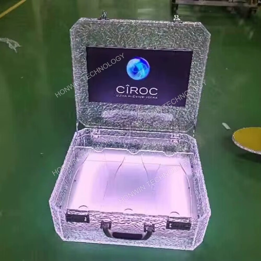 Elevate Your Celebrations with the Custom Remote Control LED Champagne Box - Perfect for Parties and Events!