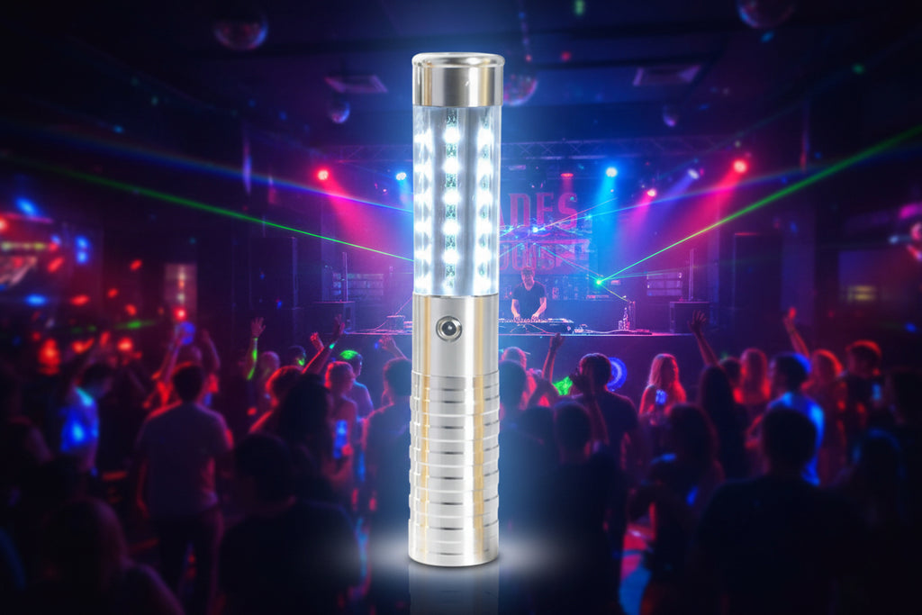 Illuminate Your Celebrations with the LED Strobe Baton Champagne Bottle Service Light - Perfect for Nightclubs and Parties!