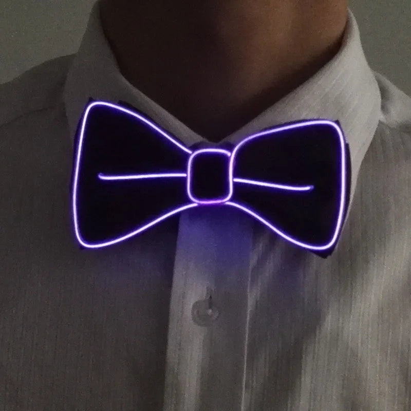 Illuminate Your Style with Our LED Light-Up Neckties - Perfect for Parties, Festivals, and Special Occasions!