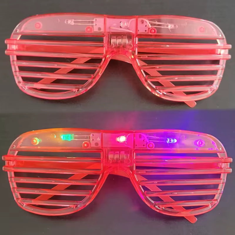 Illuminate Your Celebration with 5-50 PCS LED Glow Glasses - 3 Modes for Unforgettable Parties!